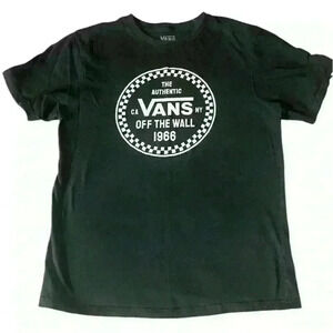 Vans Off the Wall Kids L short sleeve shirt casual school play skater